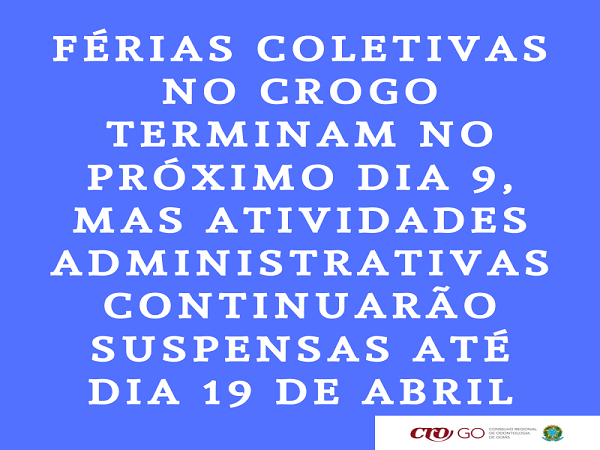 Atividades administrativas continuam suspensas - 600x450