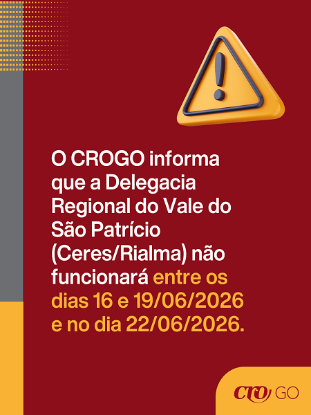 Ceres Rialma fechada alguns dias em junho 2026 - 450 x 600