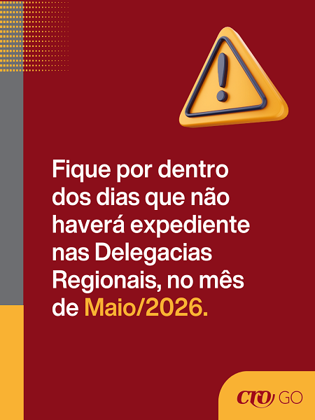 Datas Delegacias fechadas em Maio 2026 - capa para site - 450 x 600
