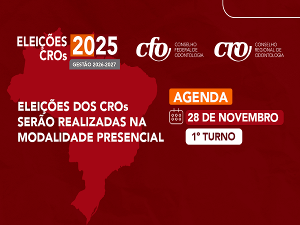 Eleições 2025 modalidade presencial - 600 x 450