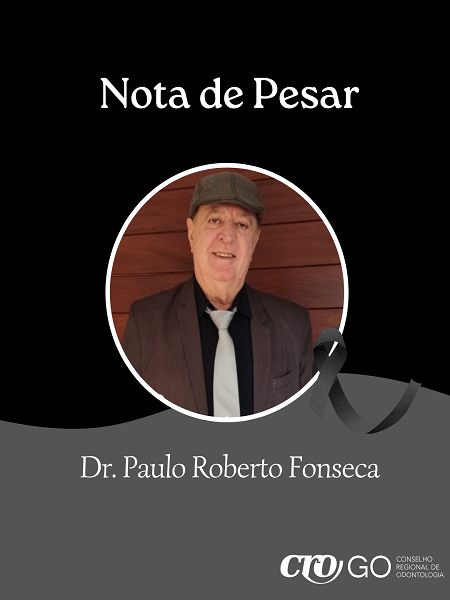 Nota de Pesar - Dr. Paulo Roberto Fonseca - 450 x 600