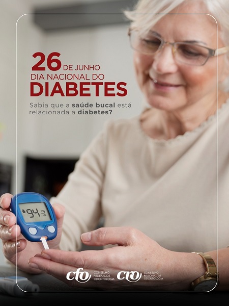 26 de Junho - Dia Nacional do Diabetes - 450 x 600
