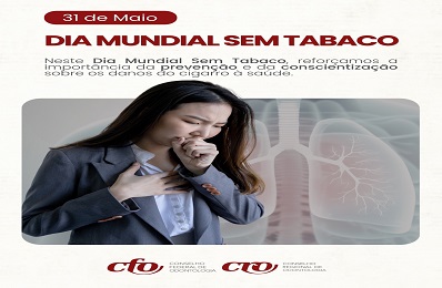 31 de Maio 2026  - Dia Mundial Sem Tabaco - 398 x 260
