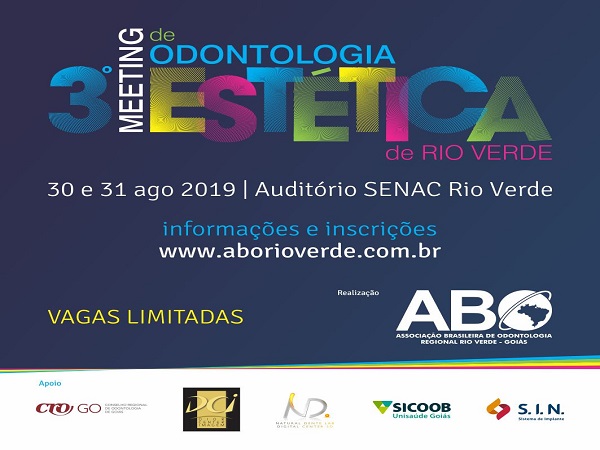 3º Meeting de Odontologia Estética Rio Verde - 600 x 450
