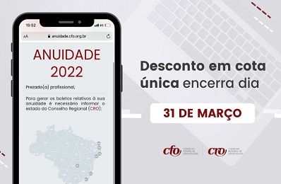 Anuidade 2022 - desconto em cota única - 398 x 260