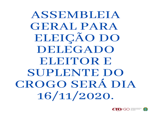 Assembleia Geral dia 16.11.2020 - 600 X 450