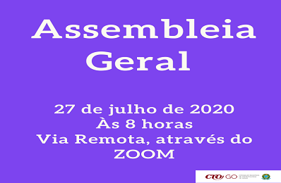 Assembleia Geral dia 27 de julho de 2020  - 398 x 260
