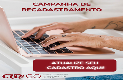 Atualize seu cadastro aqui - 398 x 260