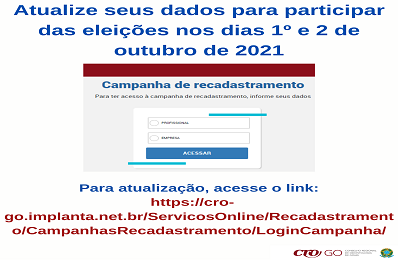 Atualize seus dados para as eleições 2021 - 398 x 260