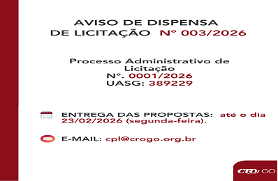 Aviso de Dispensa de Licitação - Nº 0032026 - 398 x 260