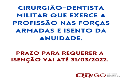 CD militar isento da anuidade - 398 x 260