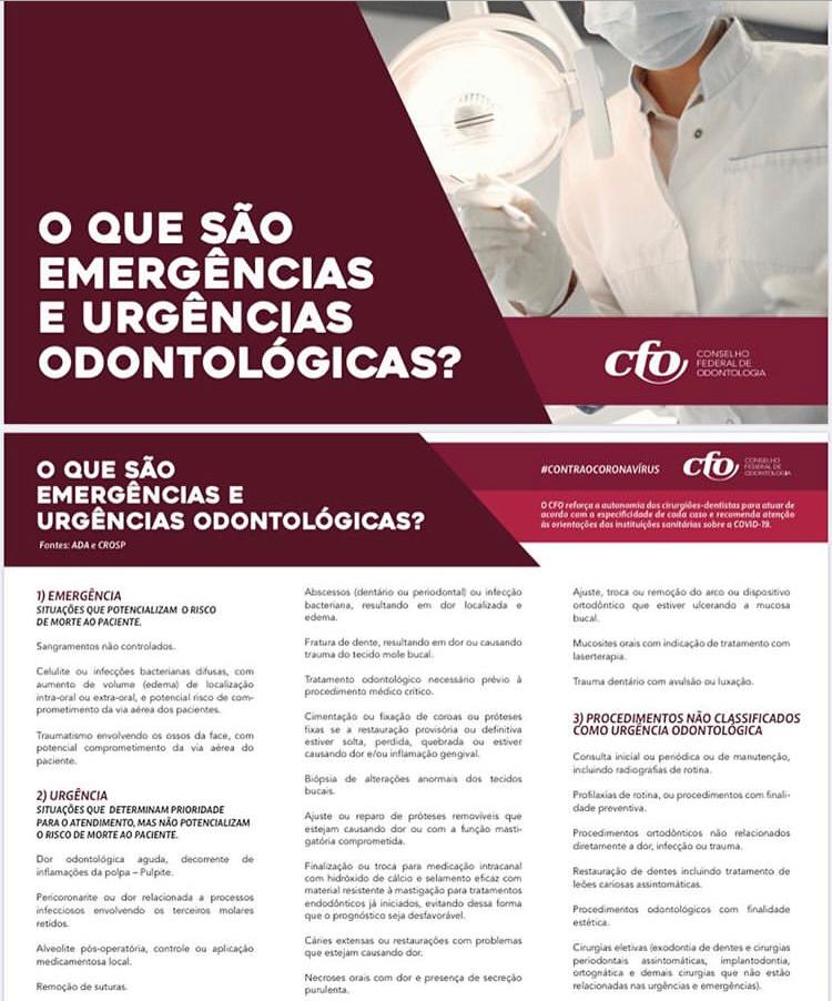 CFO - Urgência e Emergência na Odontologia