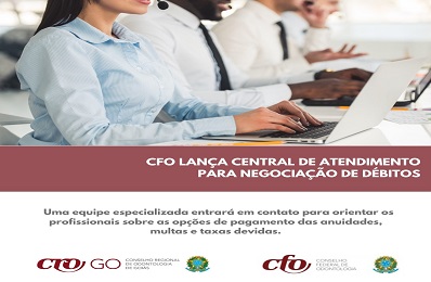 Central de Atendimento negociação de débitos CFO - 398 x 260