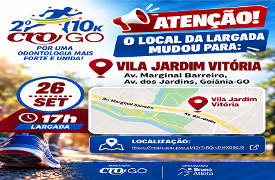 Corrida de Rua do CROGO é amanhã - 1 - 398 x 260