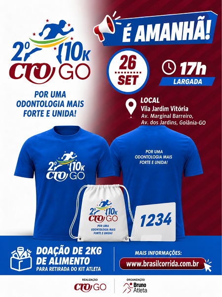 Corrida de Rua do CROGO é amanhã - 2