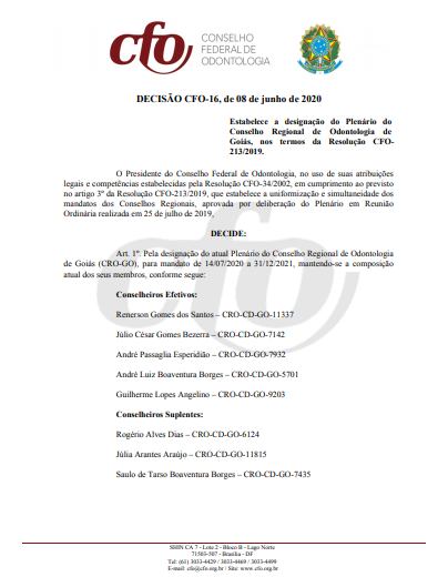 Decisão CFO 16 - pag. 1