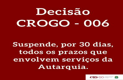 Decisão CROGO - 006 - 396 x c260