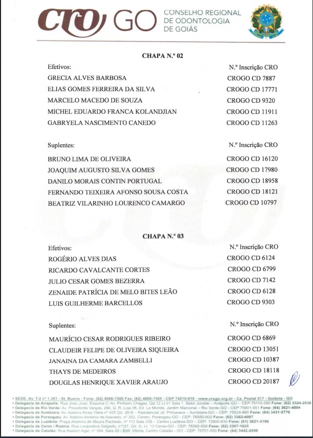 Edital CROGO 0018-2025 - Pag. 2