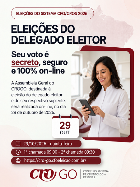 Eleição Delegado-Eleitor e seu Suplente 2026 - 450 x 600
