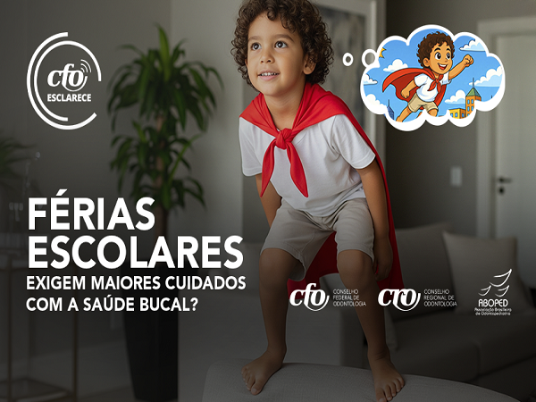 Férias escolares e saúde bucal - 600 x 450