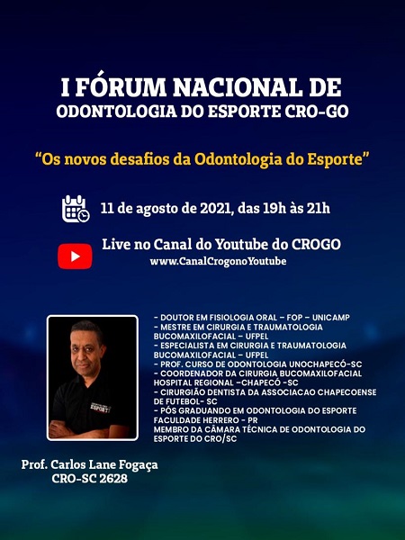 Live Odontologia no Esporte - participante 3
