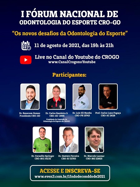 Live Odontologia no Esporte - principal - 600 x 450