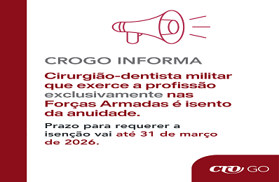 Militar das Forças Armadas é isento da Anuidade 2026 - PRAZO ATÉ 31 .03.2026 - 398 x 260