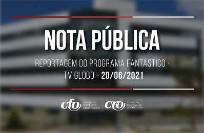 Nota Pública Reportagem Fantástico - 398 x 260
