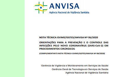 Nota Técnica ANVISA n. 06 - 398 x 260