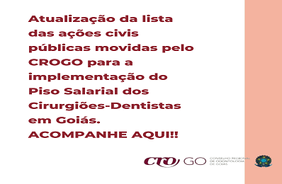 Nova Atualização da lista ação civil pública Piso Salarial do CD - 47 ações - 398 x 260