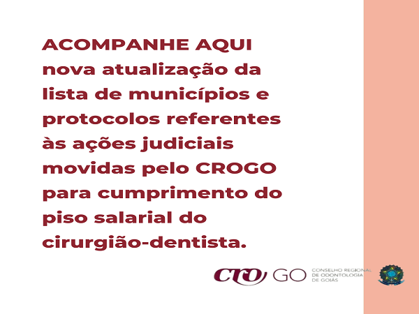 Nova Atualização da lista ação civil pública Piso Salarial do CD - 600 x 450