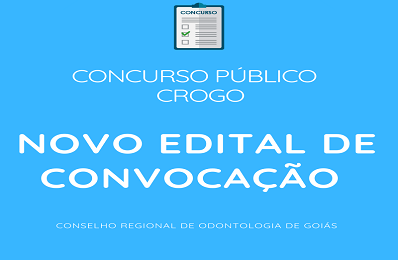 Novo Edital de Convocação Concurso Público 2019 - 398 x 260