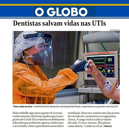 Odontologia Hospitalar - O Globo - arte 1 - 600 x 450