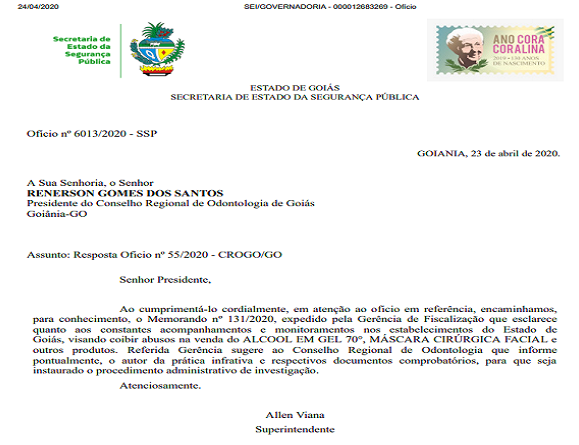 Ofício Procon GO - 600 x 450