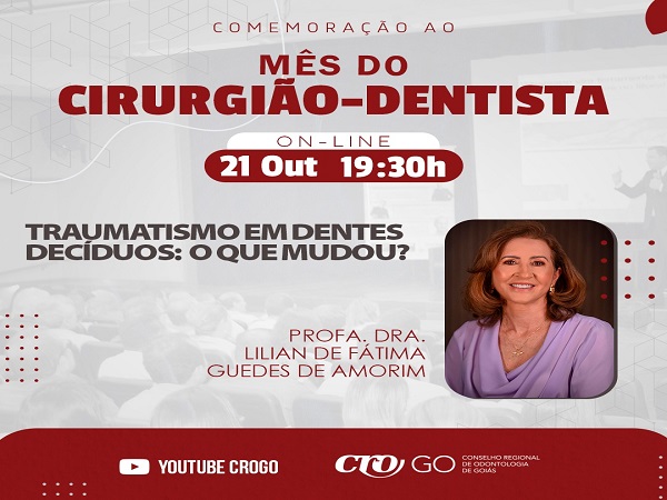 Palestra dia 21.10.2022 Traumatismo Dentes Decíduos - 600 x 450
