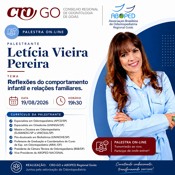 Palestra on-line Reflexões do comportamento infantil - 600 x 600