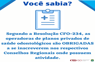 Planos de Saúde Odontológicos terão que se inscrever nos CROs - 398 x 260