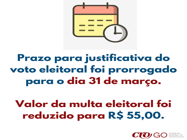 Prazo para justificativa eleitoral é prorrogado - 600 x 450