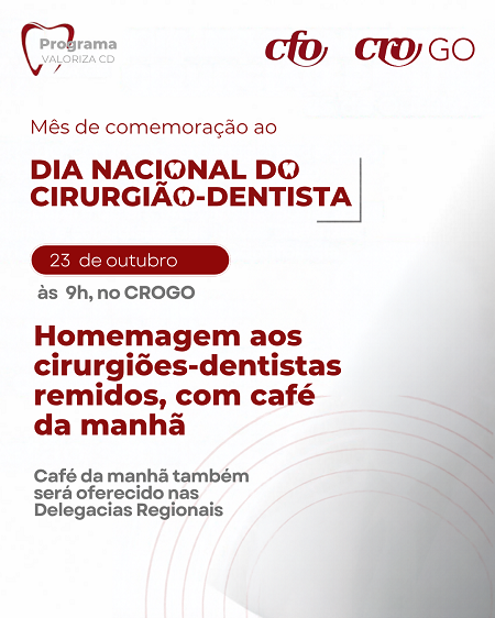 Programação Mês do Cirurgião-Dentista - 8