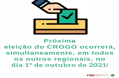 Próxima eleição do CROGO - 398 x 260