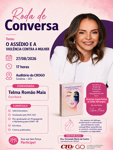 Roda de Conversa - convidada escritora Telma Maia