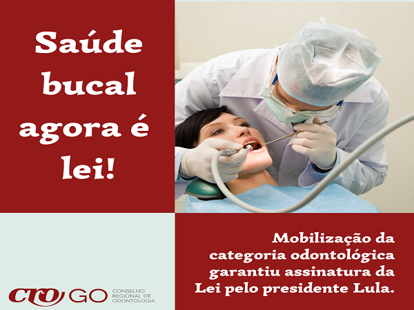 Saúde bucal agora é lei - 600 x 450