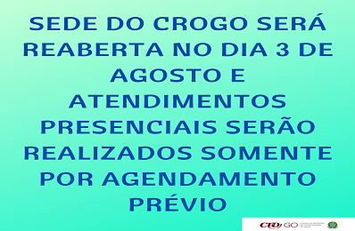Sede do CROGO será reaberta 3 - 398 x 260