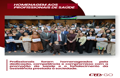 Sessão solene em homenagem aos profissionais de saúde - 26.06.2026 - 398 x 260