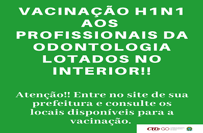 Vacinação H1N1 no interior do estado - 398 x 260