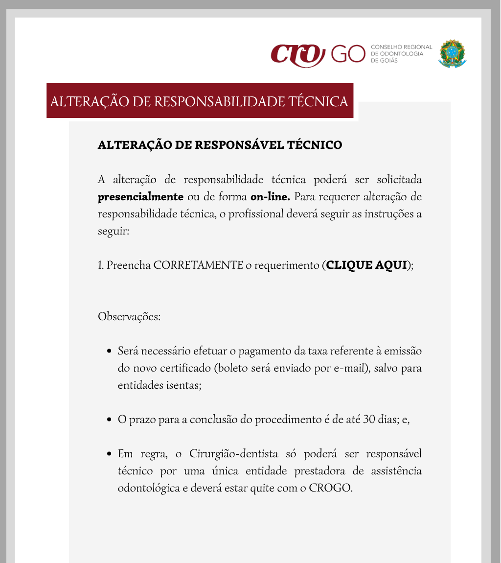 Alteração de Responsabilidade Técnica - p. 1