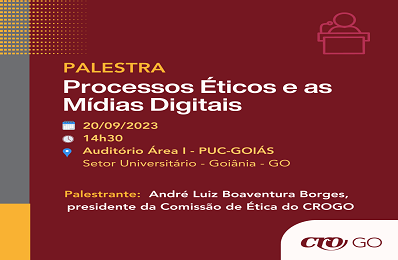 Palestra Ética em Goiânia - 20.09.2023 - 398 x 260