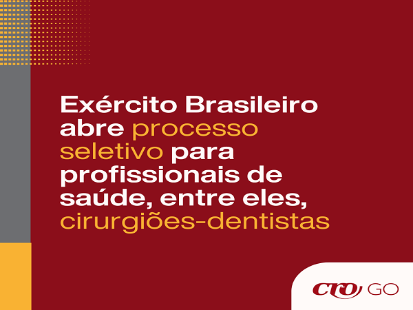 Processo seletivo para dentistas - 600 x 450