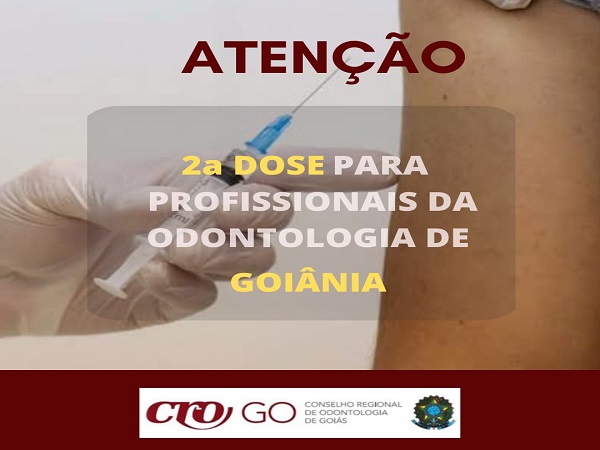 Vacinação 2ª dose Covid para Goiânia - 600 x 450
