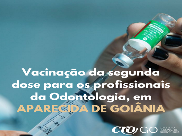 Vacinação da segunda dose em Aparecida de Goiânia - 600 x 450
